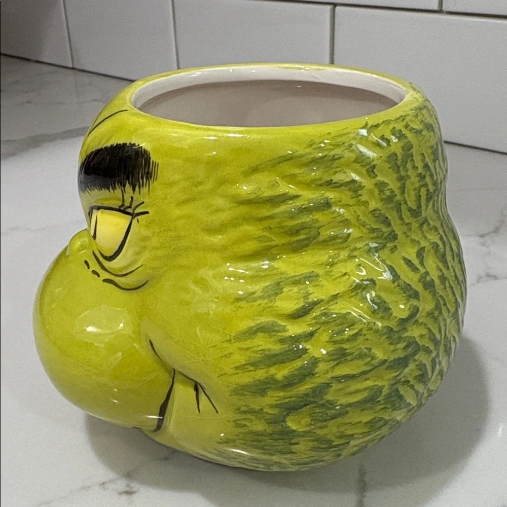 Dr.‎ Seuss The Grinch 3D Face Mug 2021 Vandor Bioworld Ceramic Cup